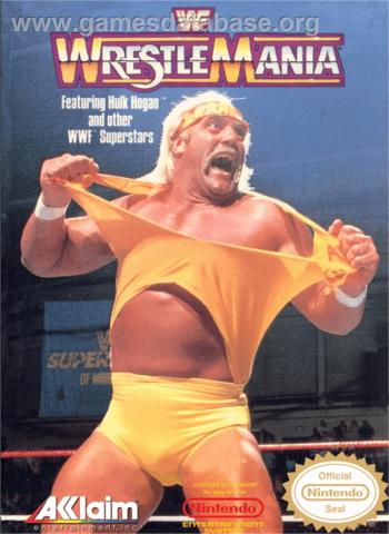 Cover WWF Wrestlemania for NES